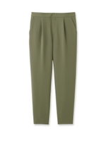 テーパードタックパンツ/カーキ(027)