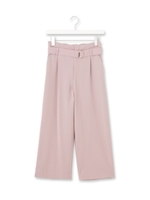 ハイウエストワイドパンツ/ベージュ(052)