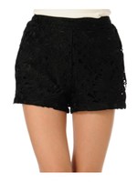 フラワーレースショートパンツ/WHITE