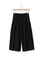 リネン混タックスカーチョ/オフホワイト(003)