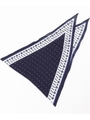 小紋柄ネッカチーフ/ネイビー(593)