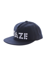 【AZUL by moussy】DAZEフラットフェイクメルトンCAP/NVY