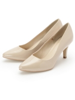 エナメルポインテッドトゥパンプス/ブラック(119)