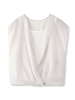 シアーカシュクールシャツ/ライトグレー(311)