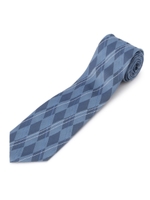 シルクネクタイ(アーガイル)/サックス(290)