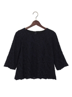 ●JOC 16FW 12G レースブラウス/Navy