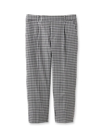 ギンガムチェッククロップドパンツ/ネイビー(293)