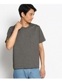 ポンチポケット付きTシャツ/グレー(012)