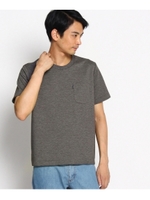 ポンチポケット付きTシャツ/グレー(012)