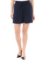 【AZUL ENCANTO】【山城葉子コラボ商品】デシンショートパンツ/NVY