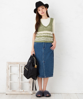 サイドラインタイトスカート