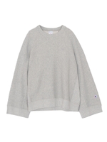 EMODA×Champion R/W RAGLAN SWEAT/GRY