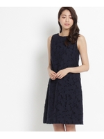 カットワークワンピース/ブラック(019)