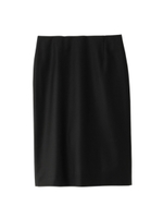 トロピカルひざ丈スカート/ブラック(019)