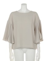 フレアスリーブプルオーバー/BLUE DK