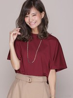 レイヤードポンチプルオーバー/チャコール