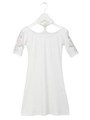 ローズチョーカーワンピ/ホワイト