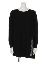 【Sov.】シフォンレースコンビニットチュニック/オフ