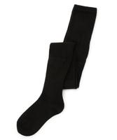 ニットリブ編みタイツ