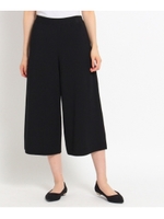 [L]【VERY10月号掲載】ニットガウチョパンツ/ダークグリーン(023)