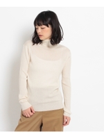 クリスタルタートルニットプルオーバー/ブラック(019)