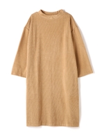 ボトルネックニットソーワンピース/グレー(020)