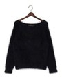 ●JOC 16フェザーヤーン Vネックプルオーバー/Navy