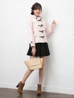 【人気アイテム】ダッフル/コート/ピンク