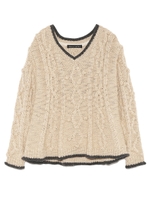 ケーブルプルオーバー/CHOCO