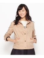 ミリタリージャケット/ベージュ(052)