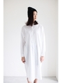 【AZUL by moussy】タイプライター長袖ロングシャツ/NVY