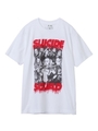 【X-girl×SUICIDE SQUAD】 VILLAINS S/S BIG TEE/ブラック