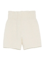 ニットショートパンツ/WHT