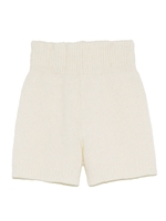ニットショートパンツ/WHT