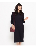 ストレッチポンチワンピース/グレー(012)