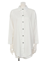 【chille anap】バックスピンドルシャツ/BK