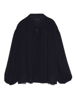 シフォンブラウス/NVY