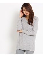 [S]サイドリブニット/ホワイト系(002)