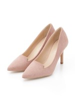オペラカットパンプス/ピンクベージュ