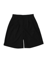 WIDE-LEG SHORTS/ブラック