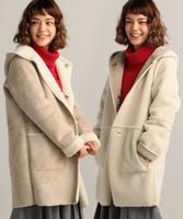 【予約】リバーシブルムートンコート