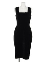 Ladyベロアコクーンドレス/ブラック