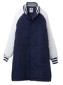 【X-girl×Starter Black Label】LONG COAT/ネイビー
