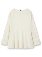 イソザイキリカニットチュニック/ピンクベージュ