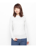 ウォッシャブルハイネックニット/モスグリーン(024)