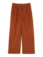 フェイクスウェードワイドパンツ/ベージュ(040)