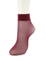 メッシュショートソックス/WHT