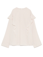 ラッフルブラウス/OWHT