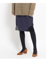 サテンレースランジェリースカート/ピンク系(070)