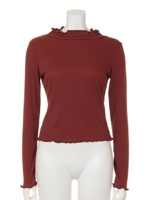 【mystic】メローテレコプルオーバー/レンガ